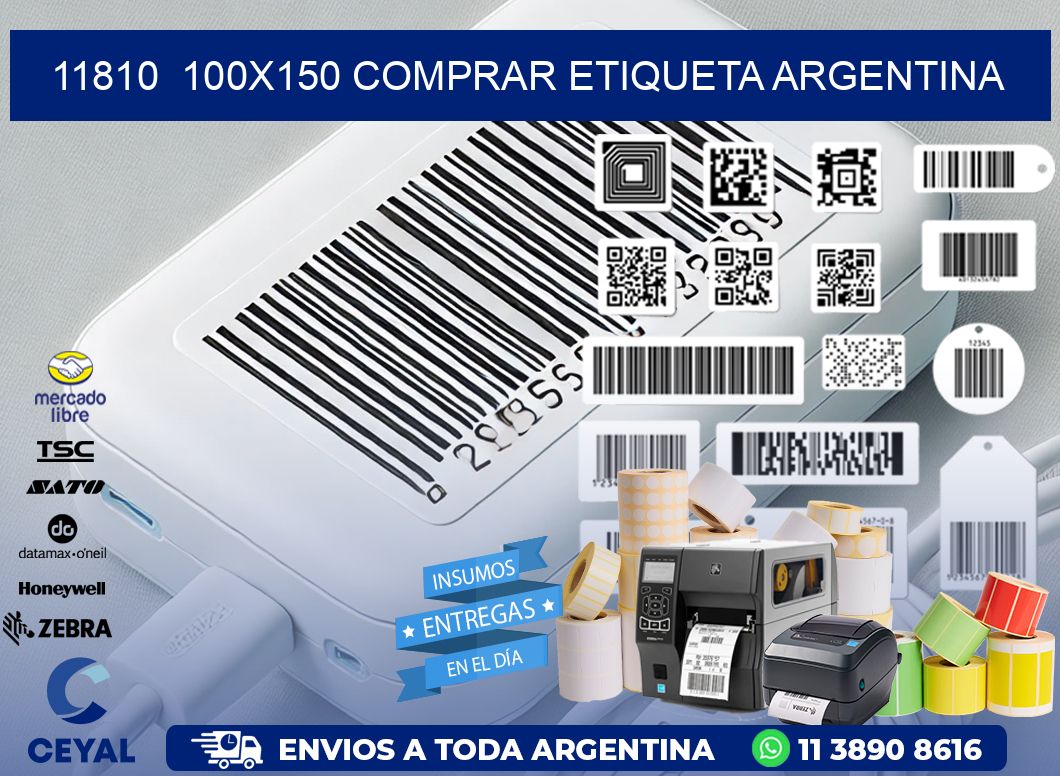 11810 100X150 COMPRAR ETIQUETA ARGENTINA