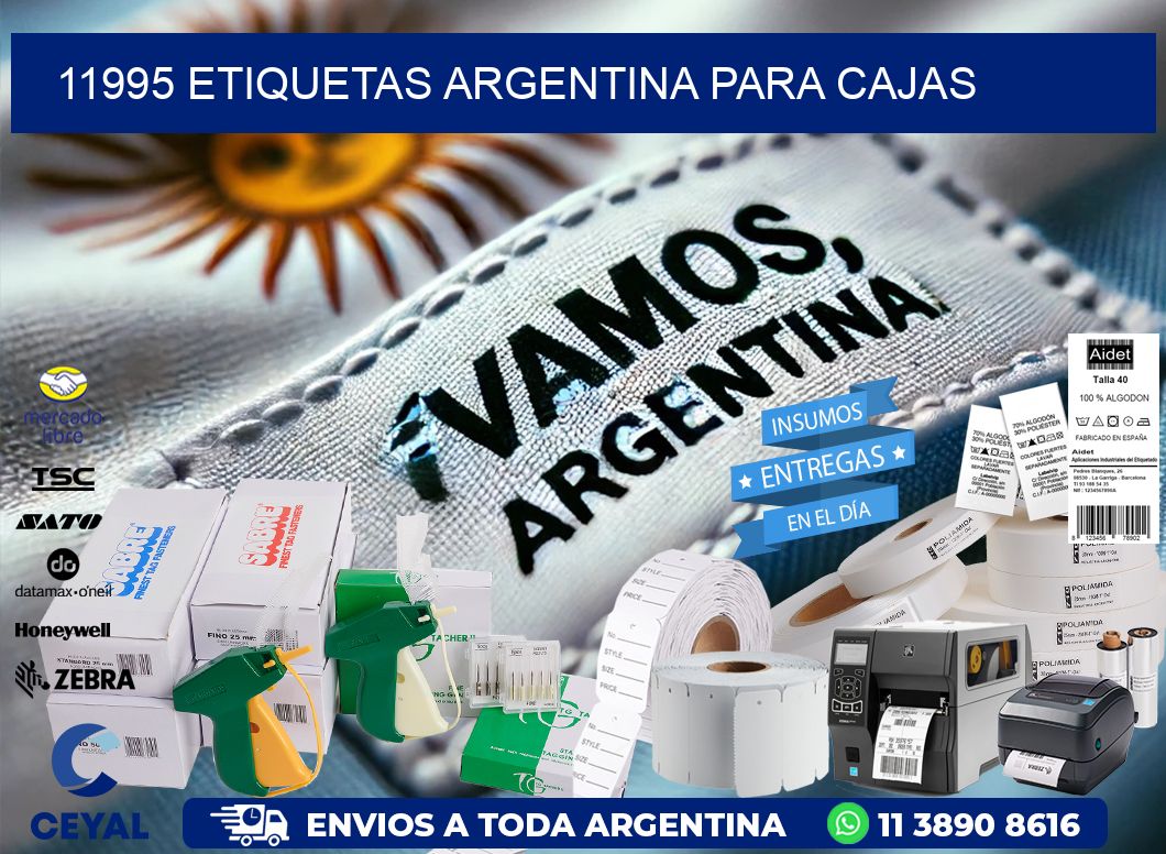 11995 ETIQUETAS ARGENTINA PARA CAJAS