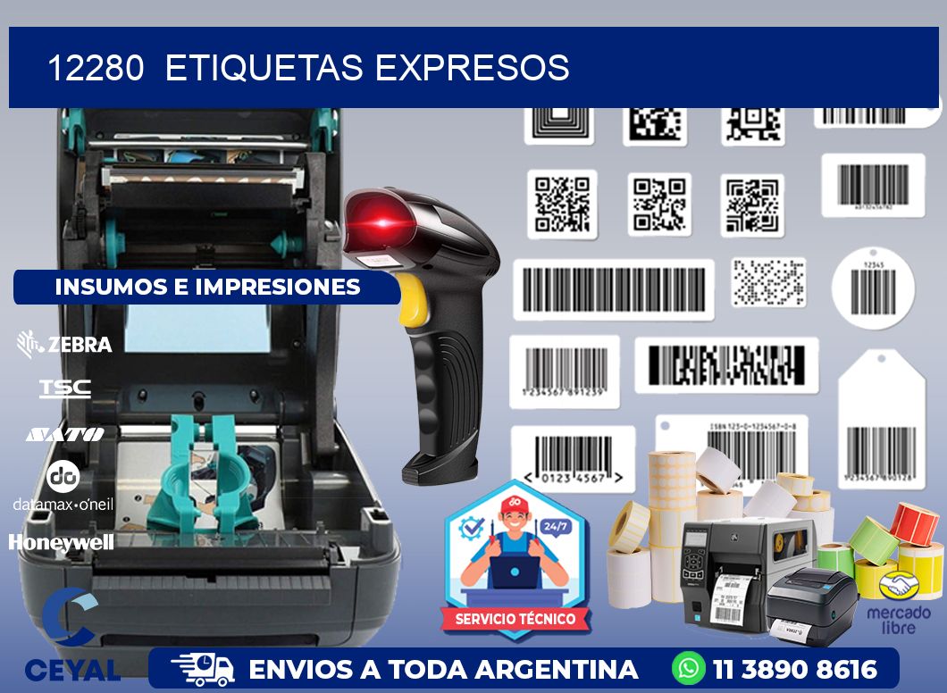 12280 ETIQUETAS EXPRESOS