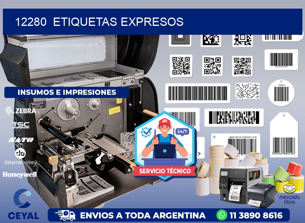 12280 ETIQUETAS EXPRESOS