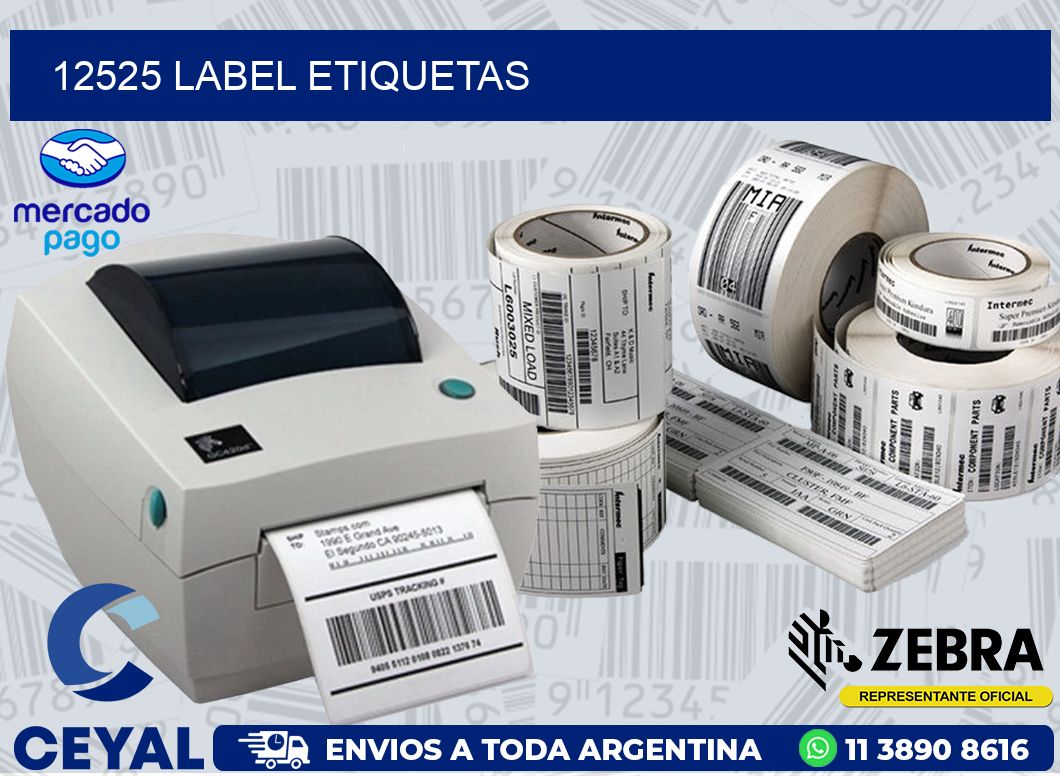 12525 LABEL ETIQUETAS