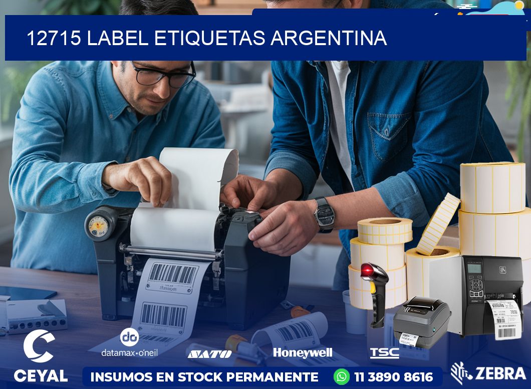 12715 LABEL ETIQUETAS ARGENTINA