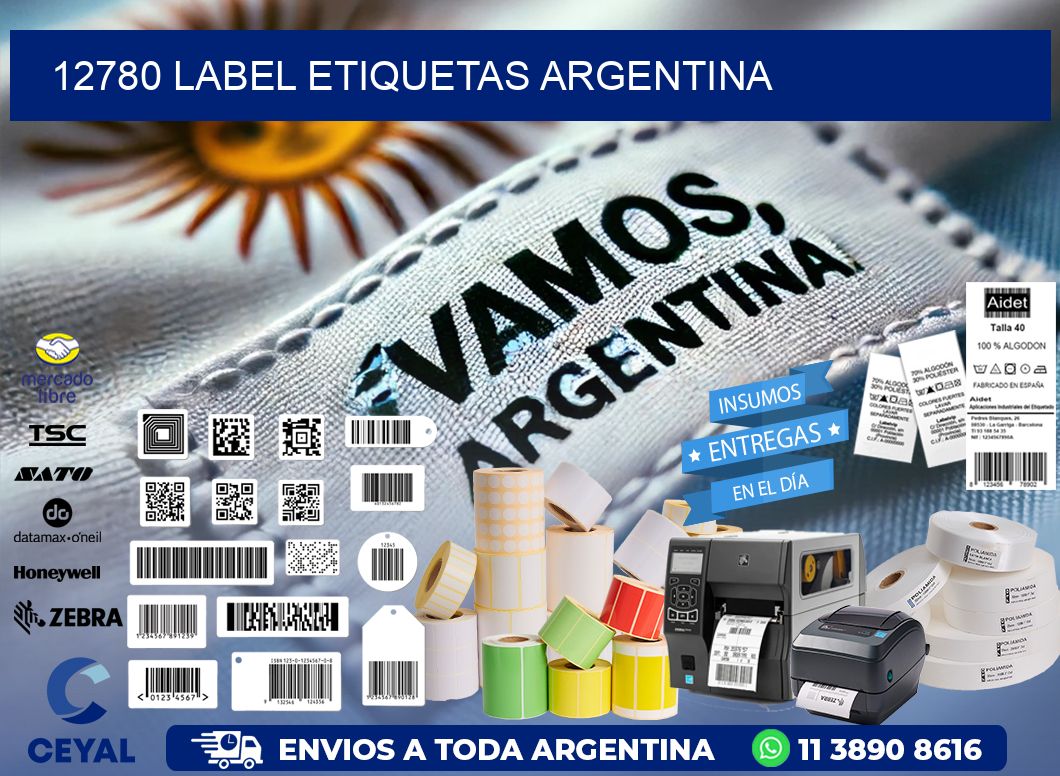 12780 LABEL ETIQUETAS ARGENTINA