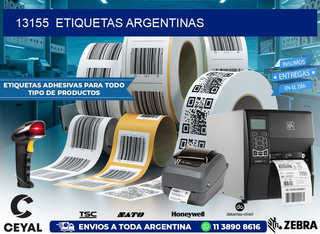13155  ETIQUETAS ARGENTINAS