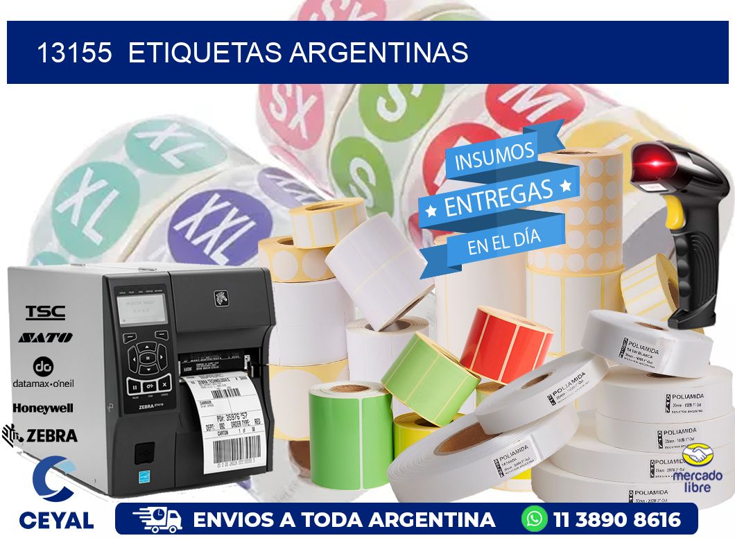 13155  ETIQUETAS ARGENTINAS