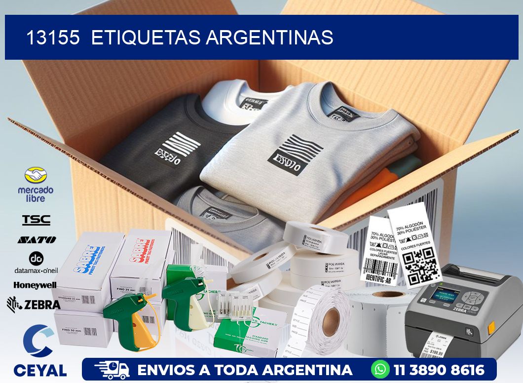 13155  ETIQUETAS ARGENTINAS