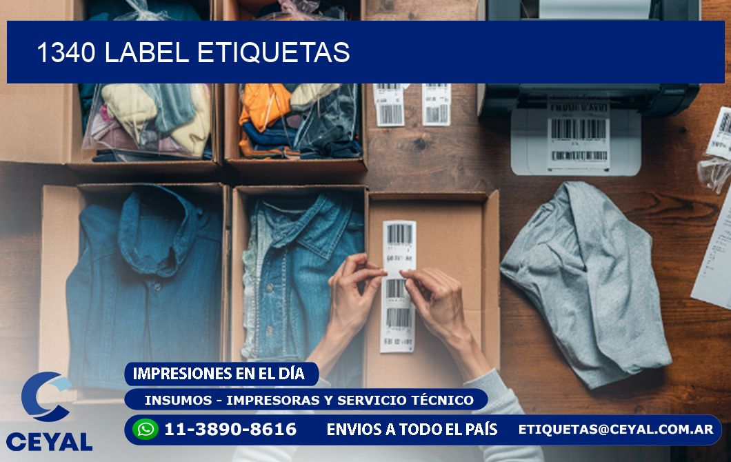 1340 LABEL ETIQUETAS
