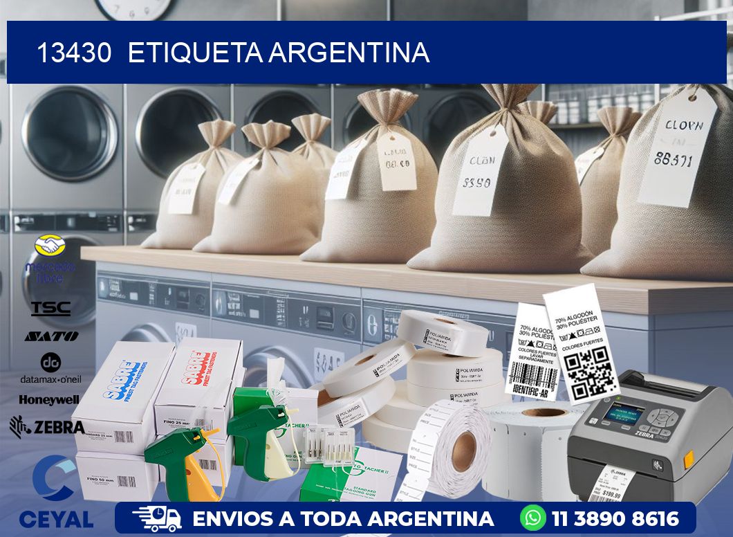 13430  ETIQUETA ARGENTINA