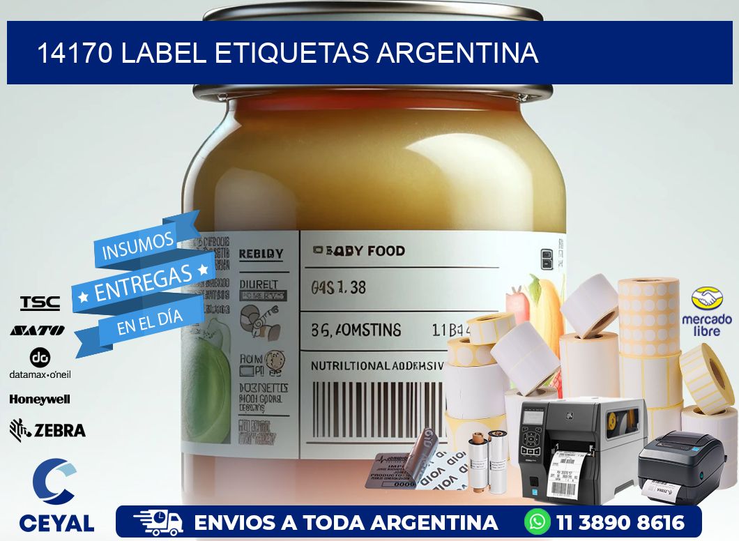 14170 LABEL ETIQUETAS ARGENTINA