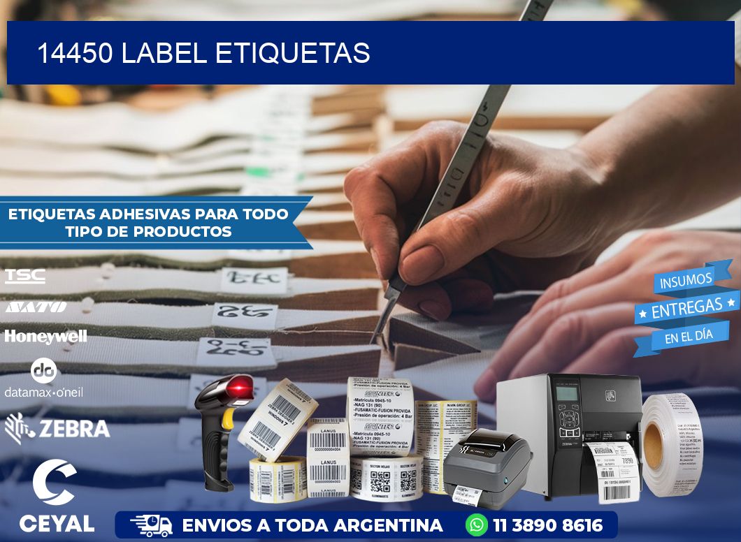 14450 LABEL ETIQUETAS