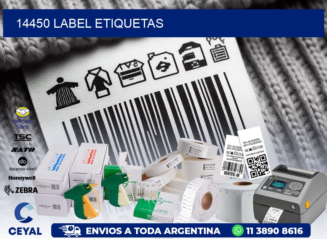 14450 LABEL ETIQUETAS