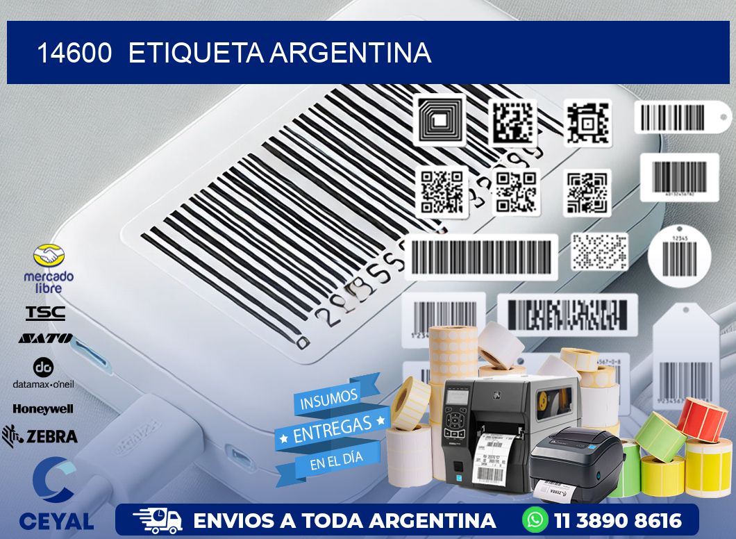 14600  ETIQUETA ARGENTINA