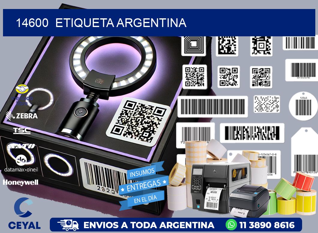 14600  ETIQUETA ARGENTINA