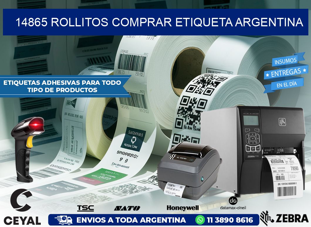 14865 ROLLITOS COMPRAR ETIQUETA ARGENTINA