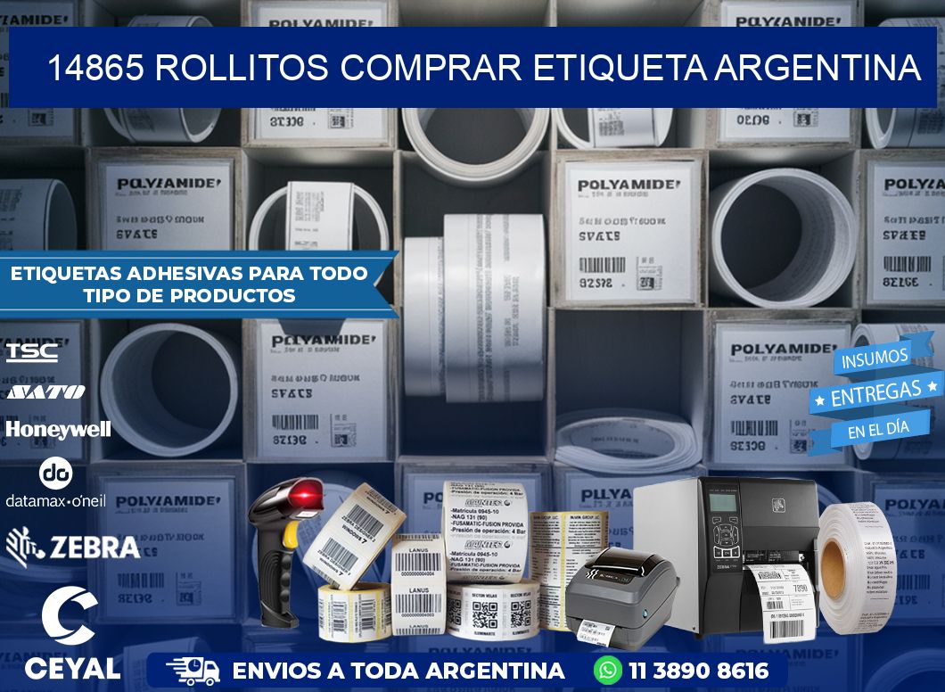 14865 ROLLITOS COMPRAR ETIQUETA ARGENTINA