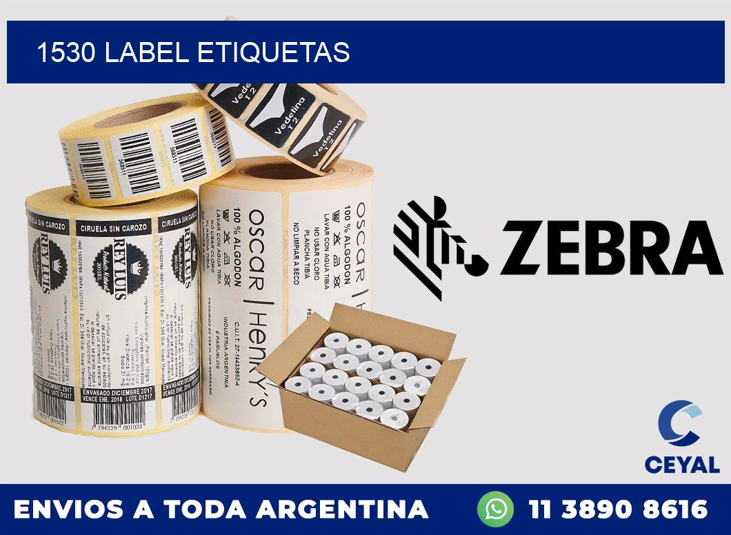 1530 LABEL ETIQUETAS