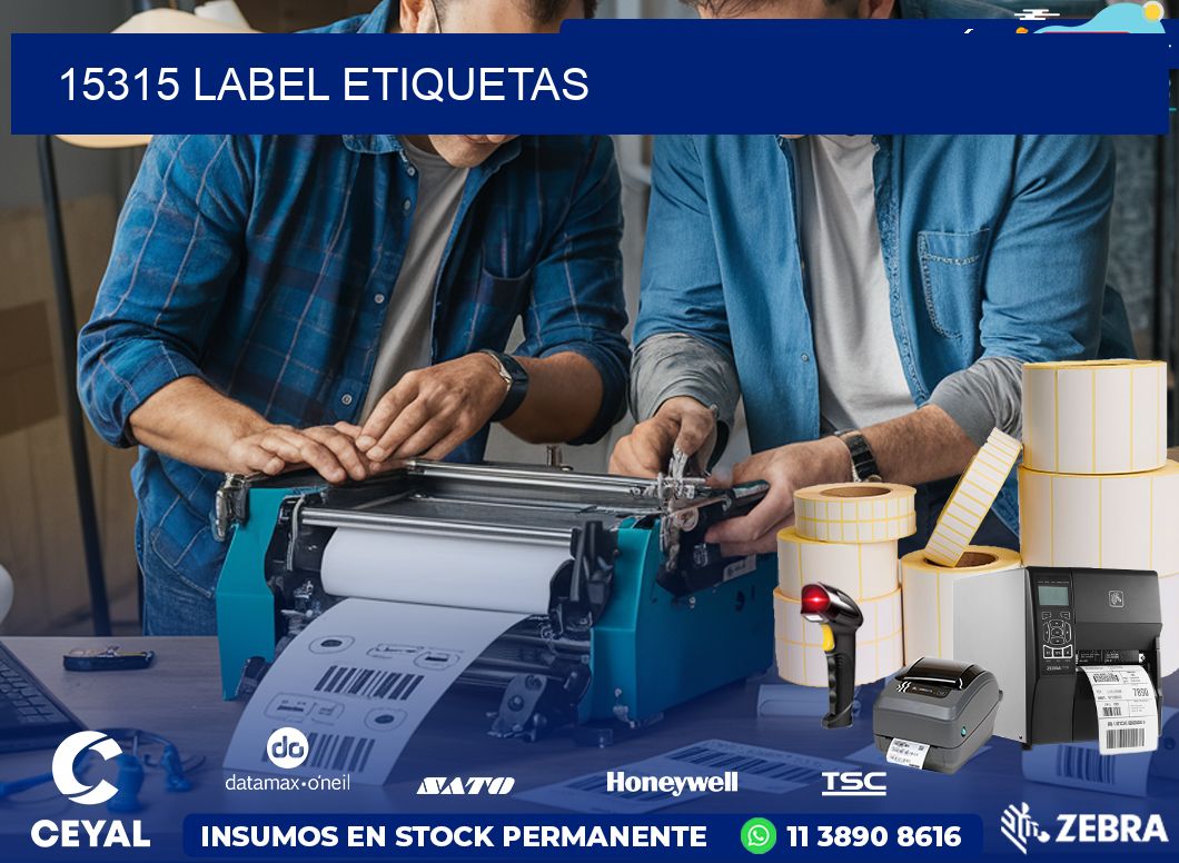 15315 LABEL ETIQUETAS