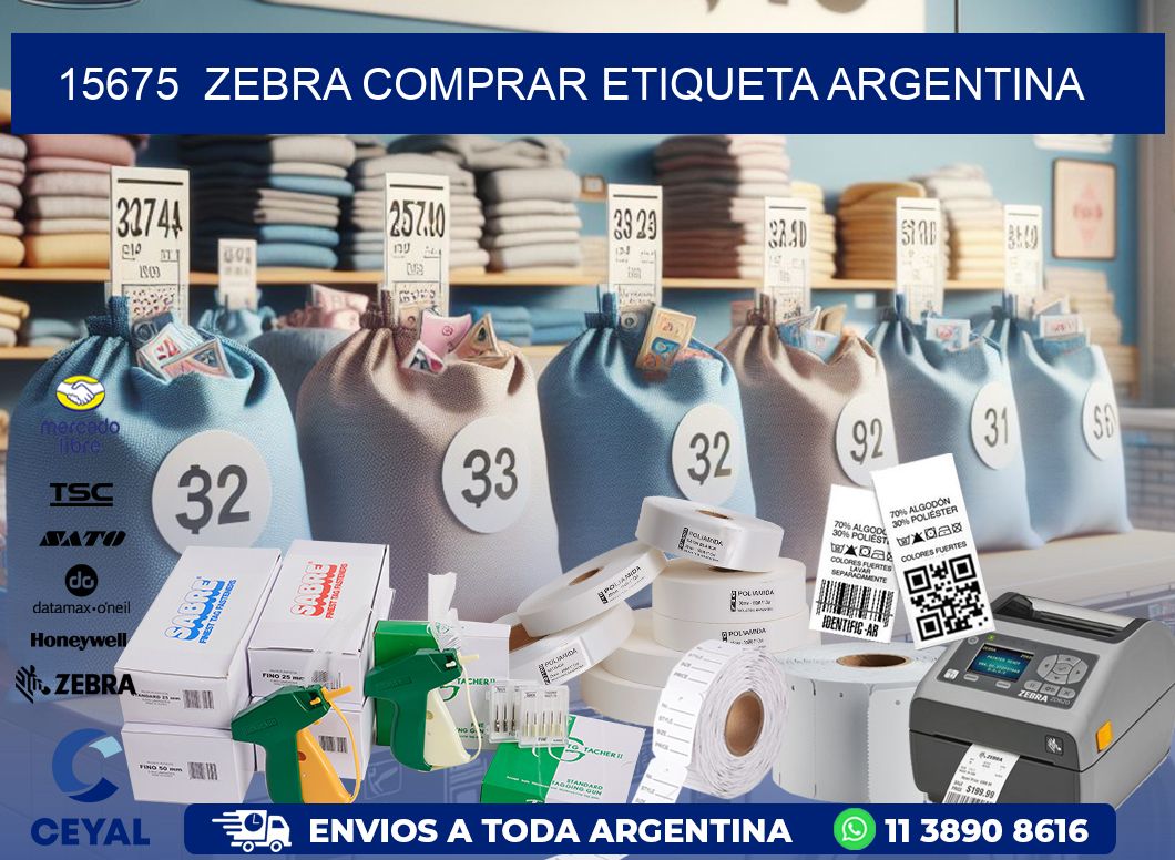 15675  ZEBRA COMPRAR ETIQUETA ARGENTINA