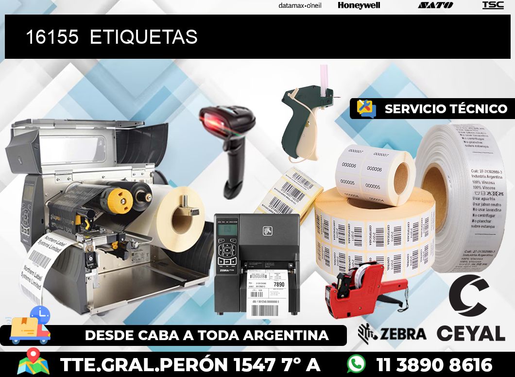 16155  ETIQUETAS