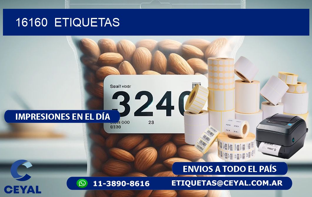 16160 ETIQUETAS