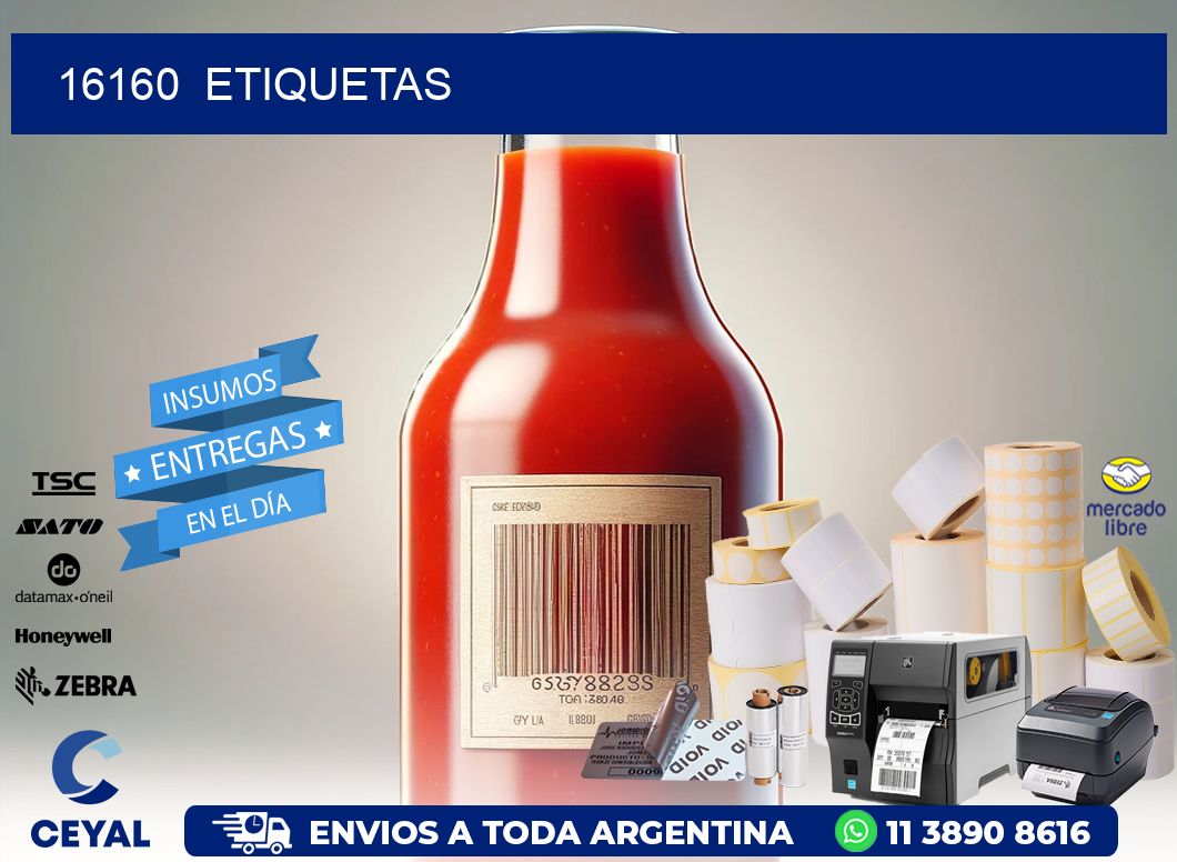 16160 ETIQUETAS
