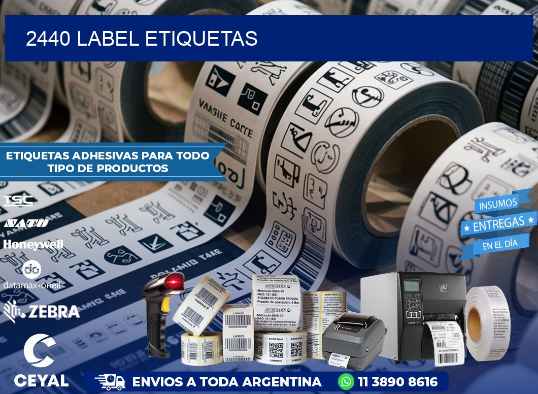 2440 LABEL ETIQUETAS