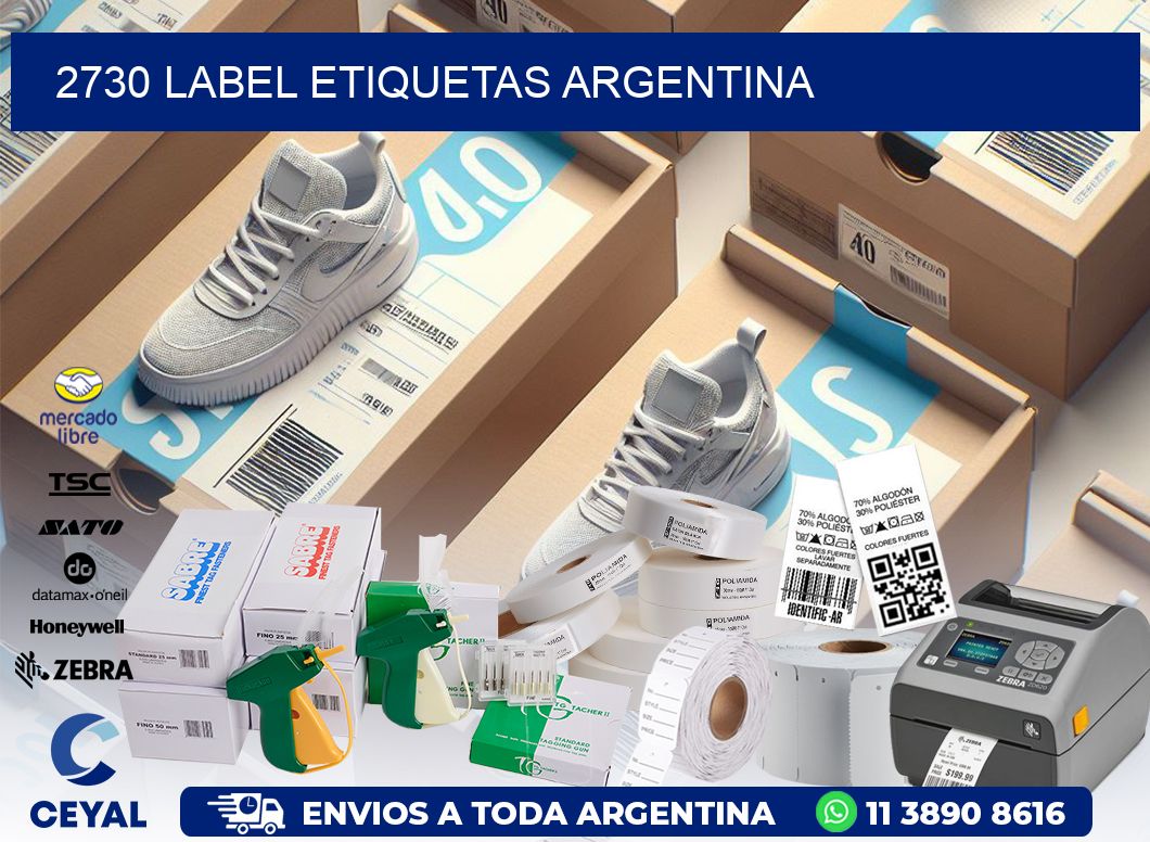 2730 LABEL ETIQUETAS ARGENTINA