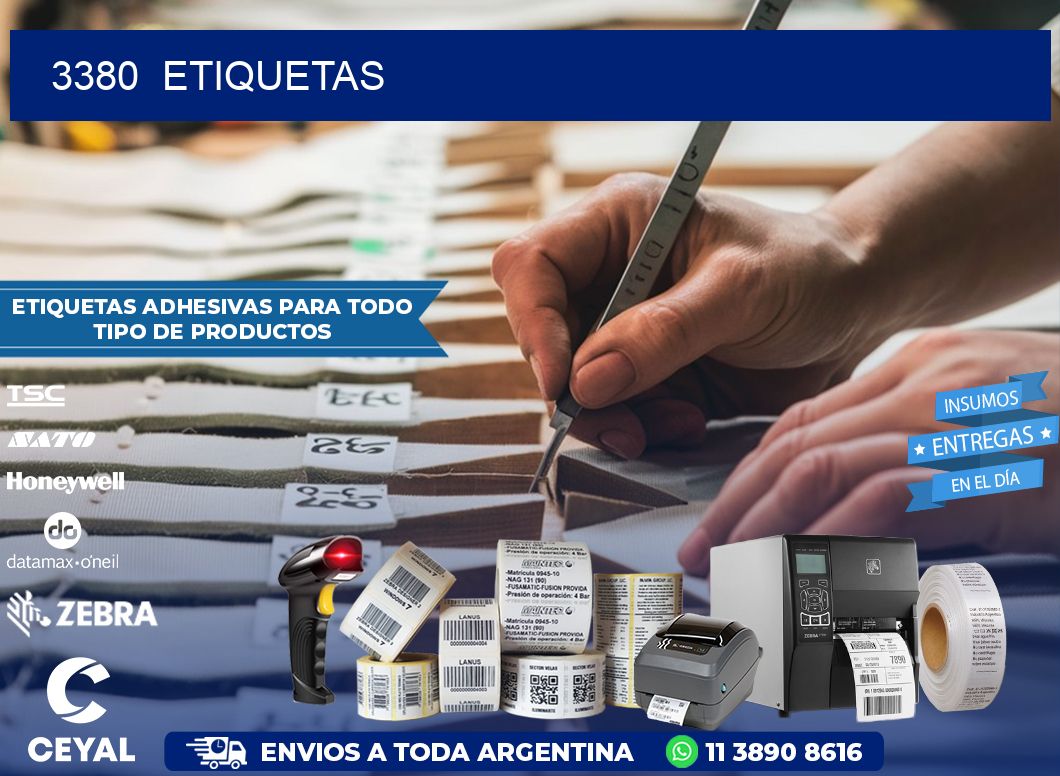 3380  ETIQUETAS