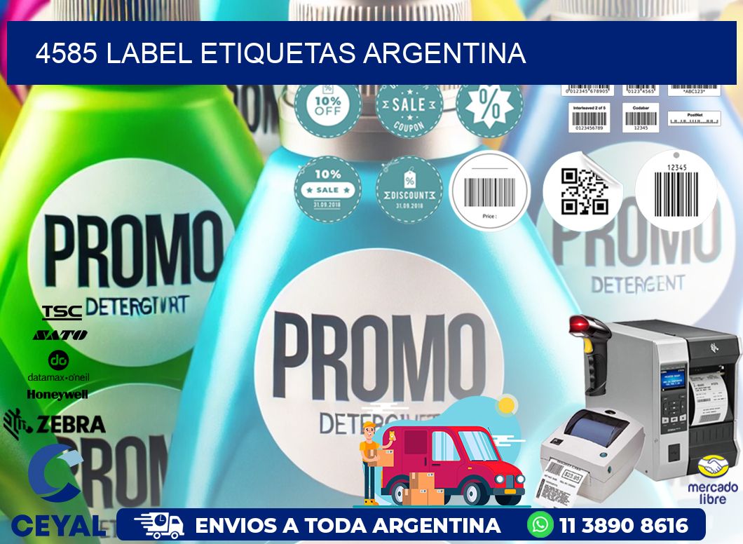 4585 LABEL ETIQUETAS ARGENTINA