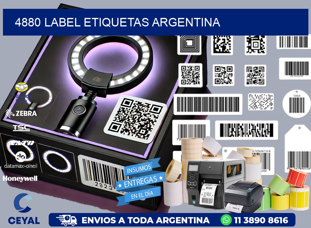 4880 LABEL ETIQUETAS ARGENTINA