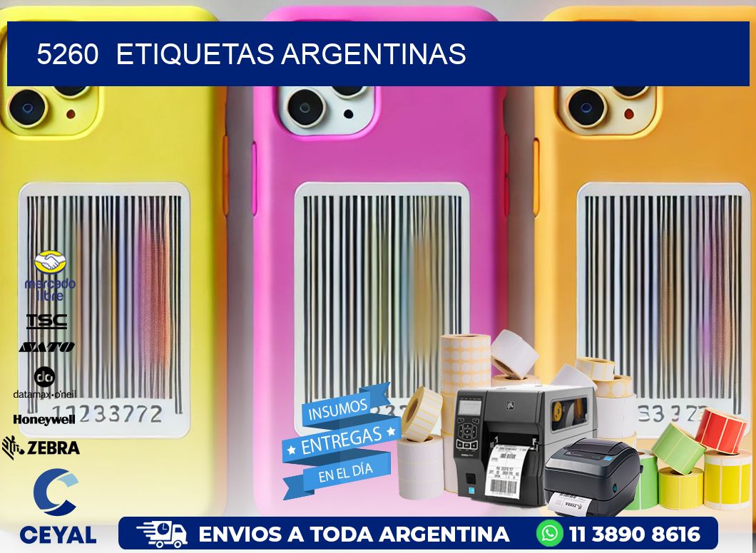 5260 ETIQUETAS ARGENTINAS