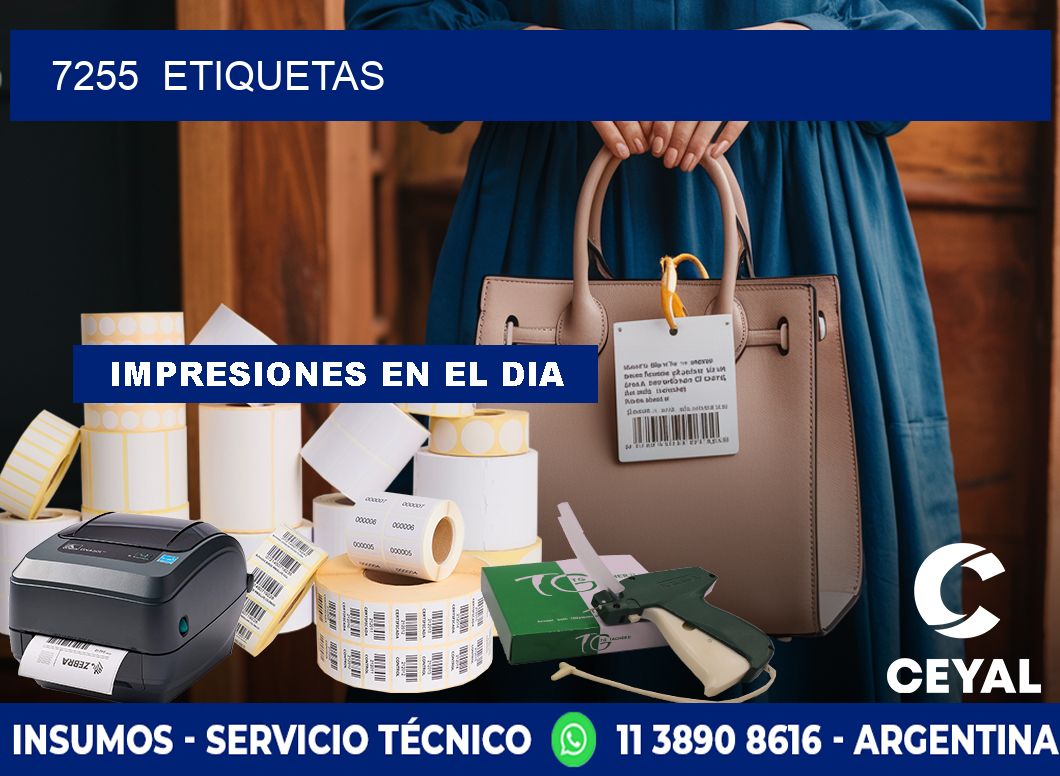 7255  ETIQUETAS