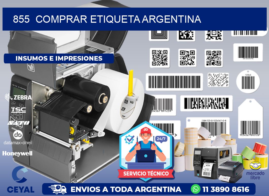 855  COMPRAR ETIQUETA ARGENTINA