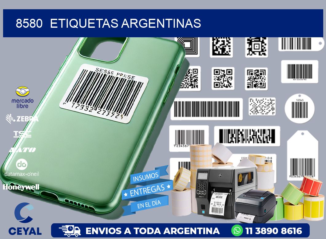 8580  ETIQUETAS ARGENTINAS