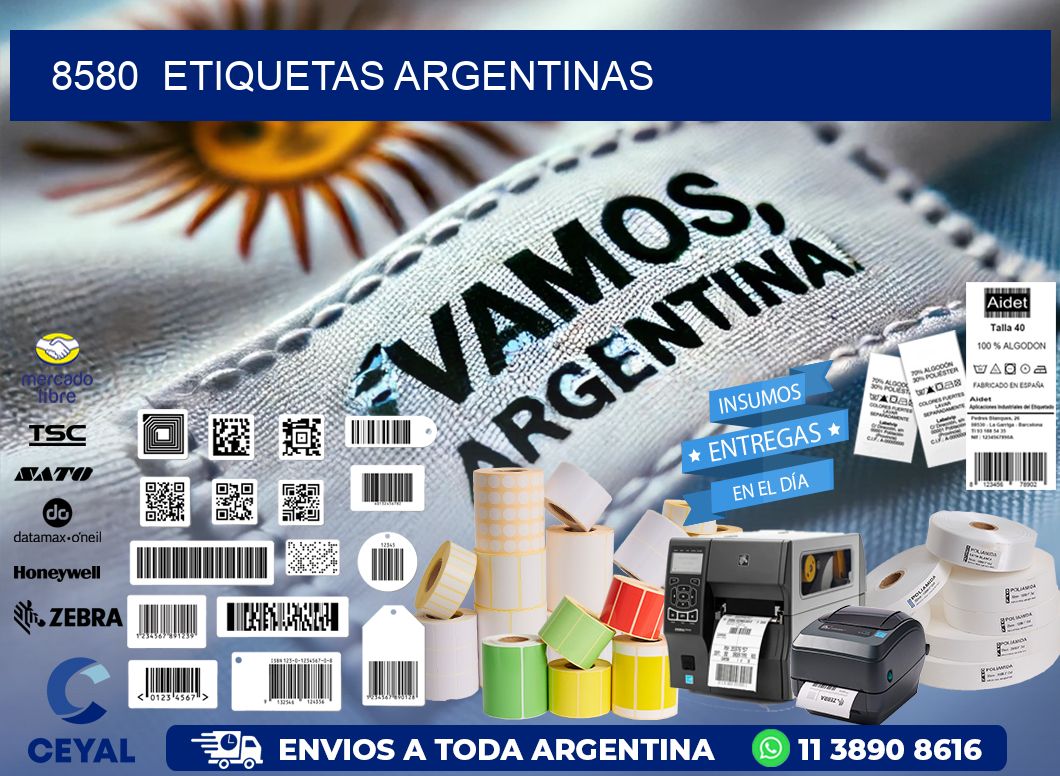 8580  ETIQUETAS ARGENTINAS
