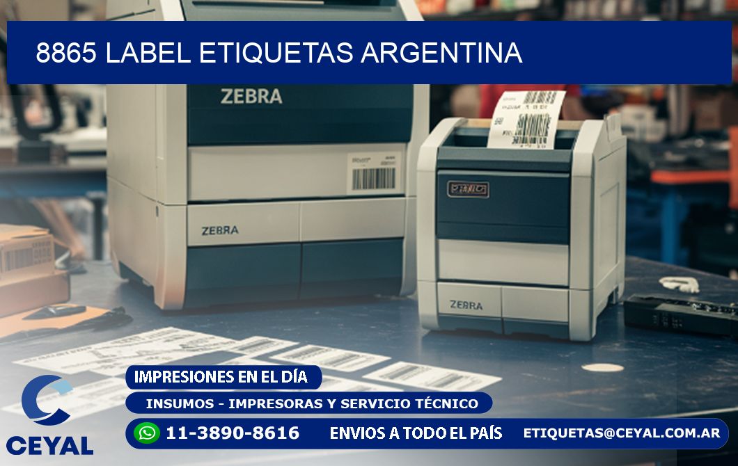 8865 LABEL ETIQUETAS ARGENTINA