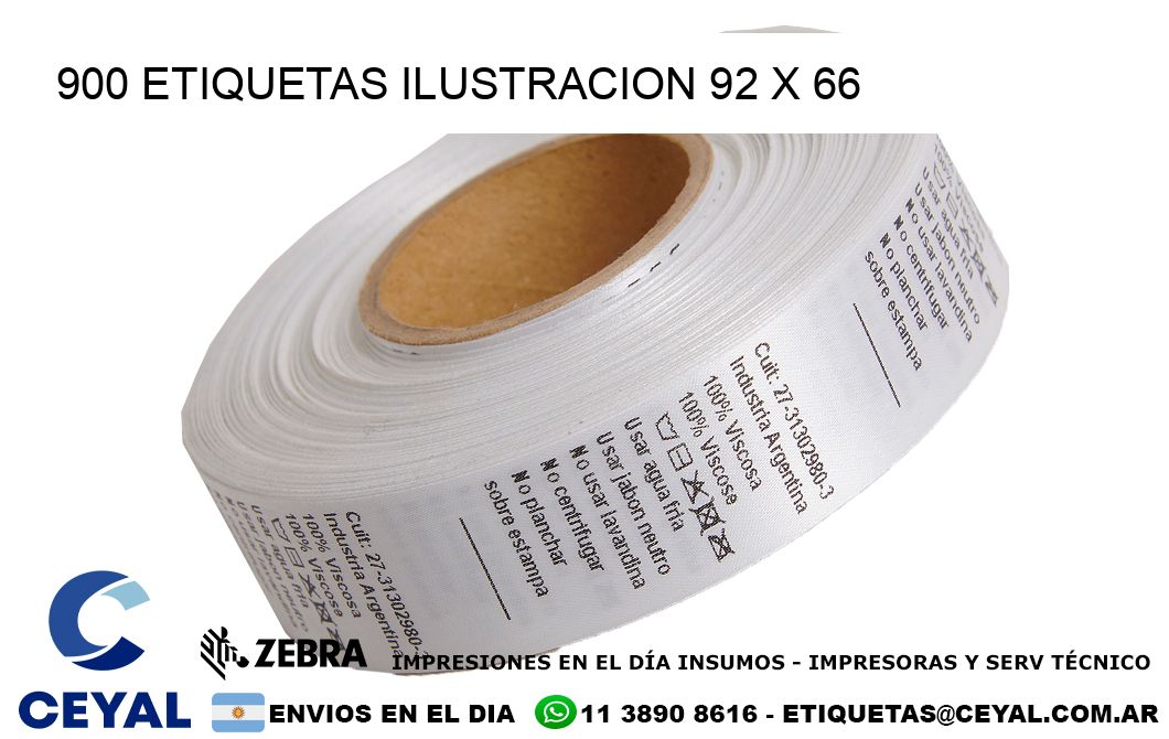 900 ETIQUETAS ILUSTRACION 92 x 66