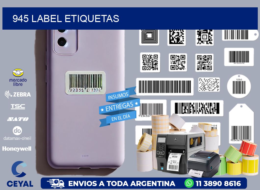 945 LABEL ETIQUETAS