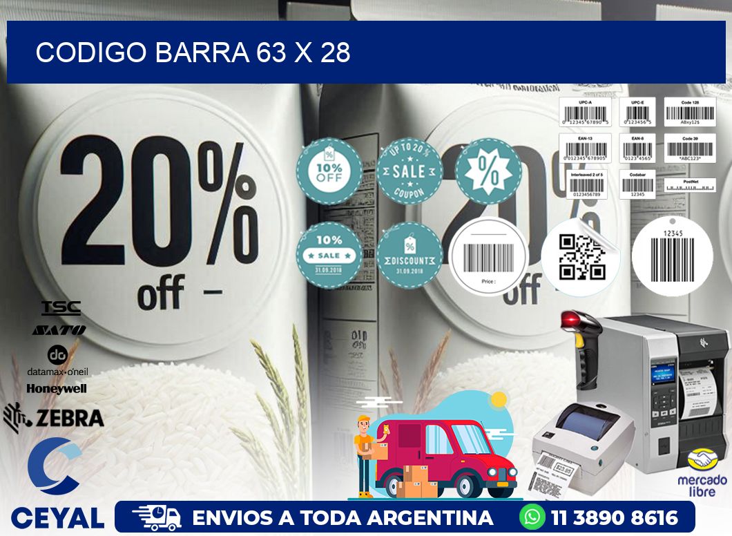 CODIGO BARRA 63 x 28