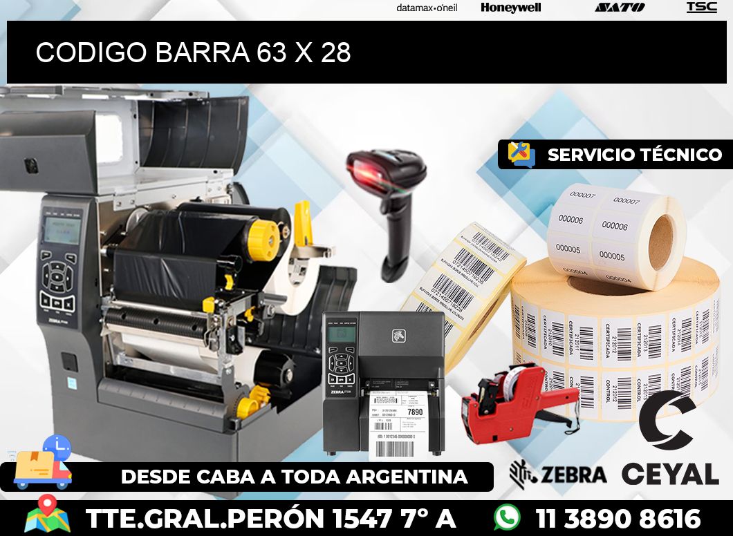 CODIGO BARRA 63 x 28