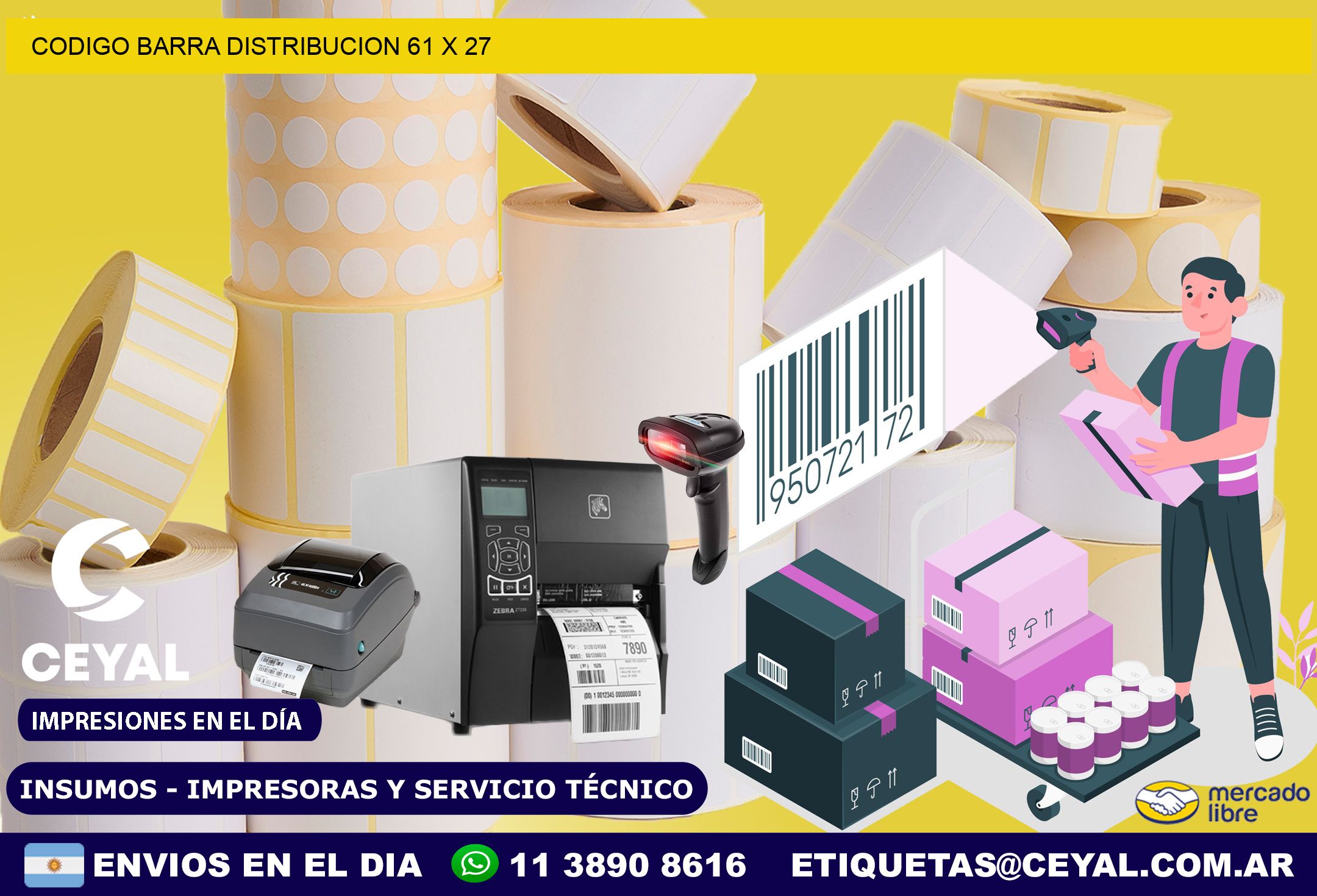 CODIGO BARRA DISTRIBUCION 61 x 27