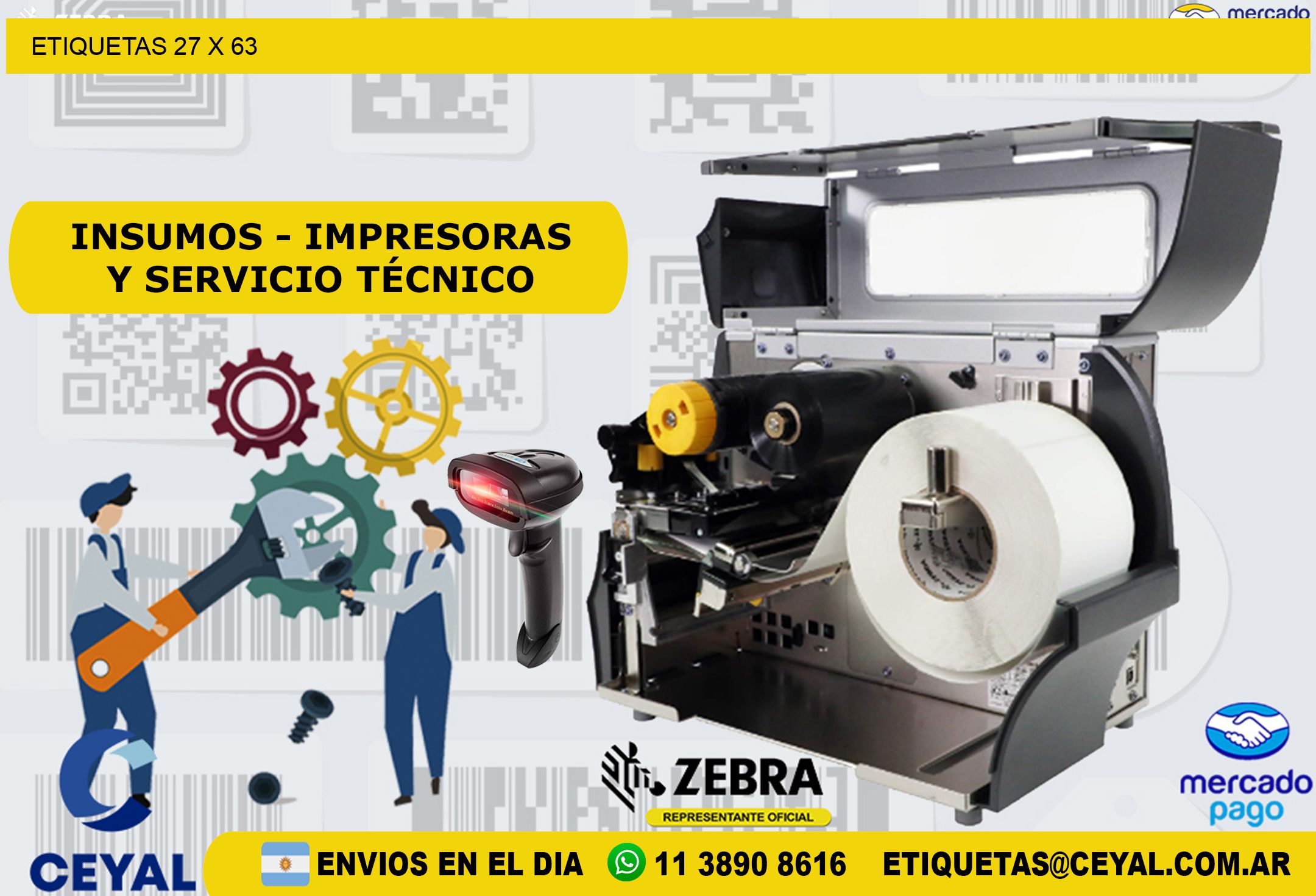 ETIQUETAS 27 x 63