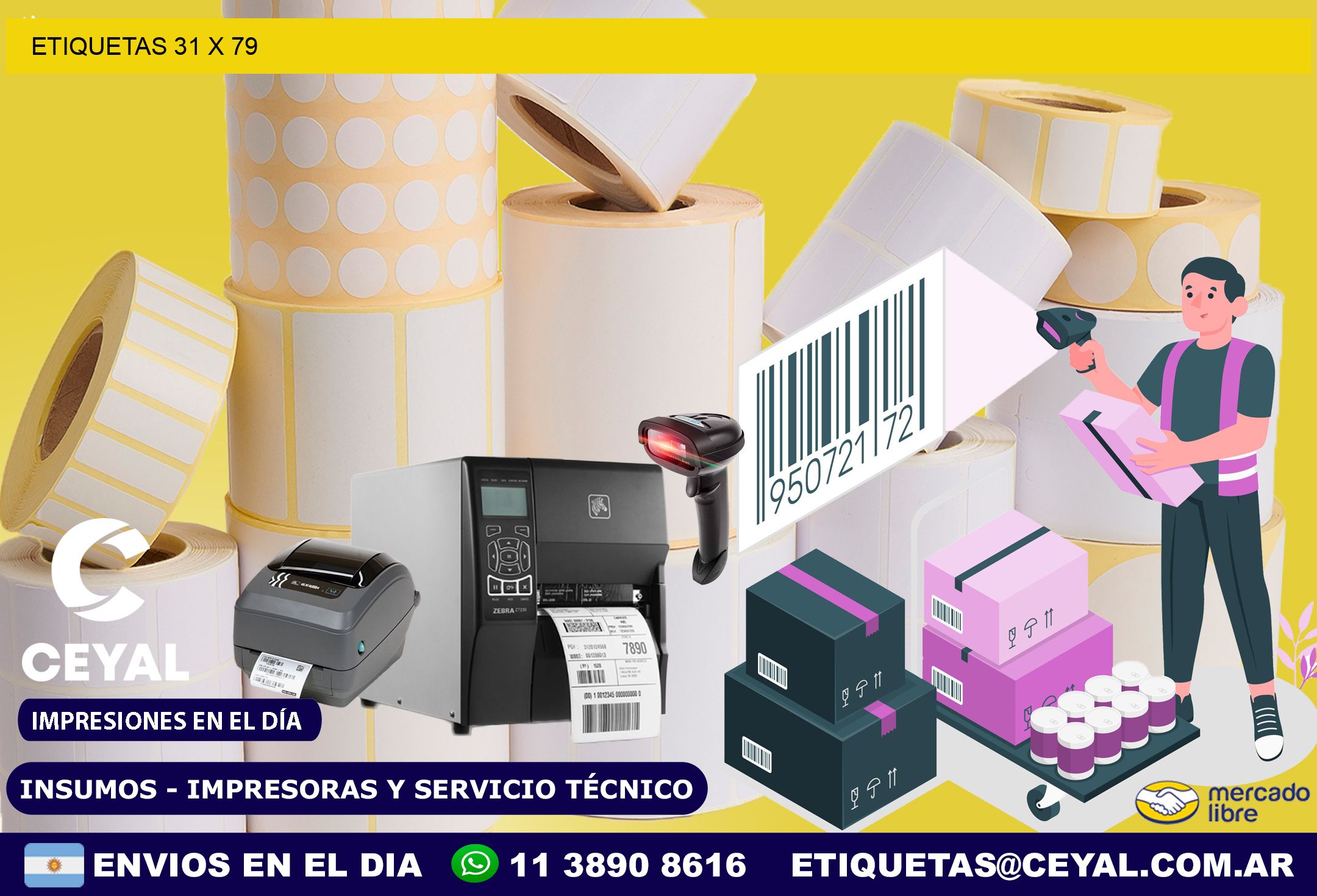 ETIQUETAS 31 x 79