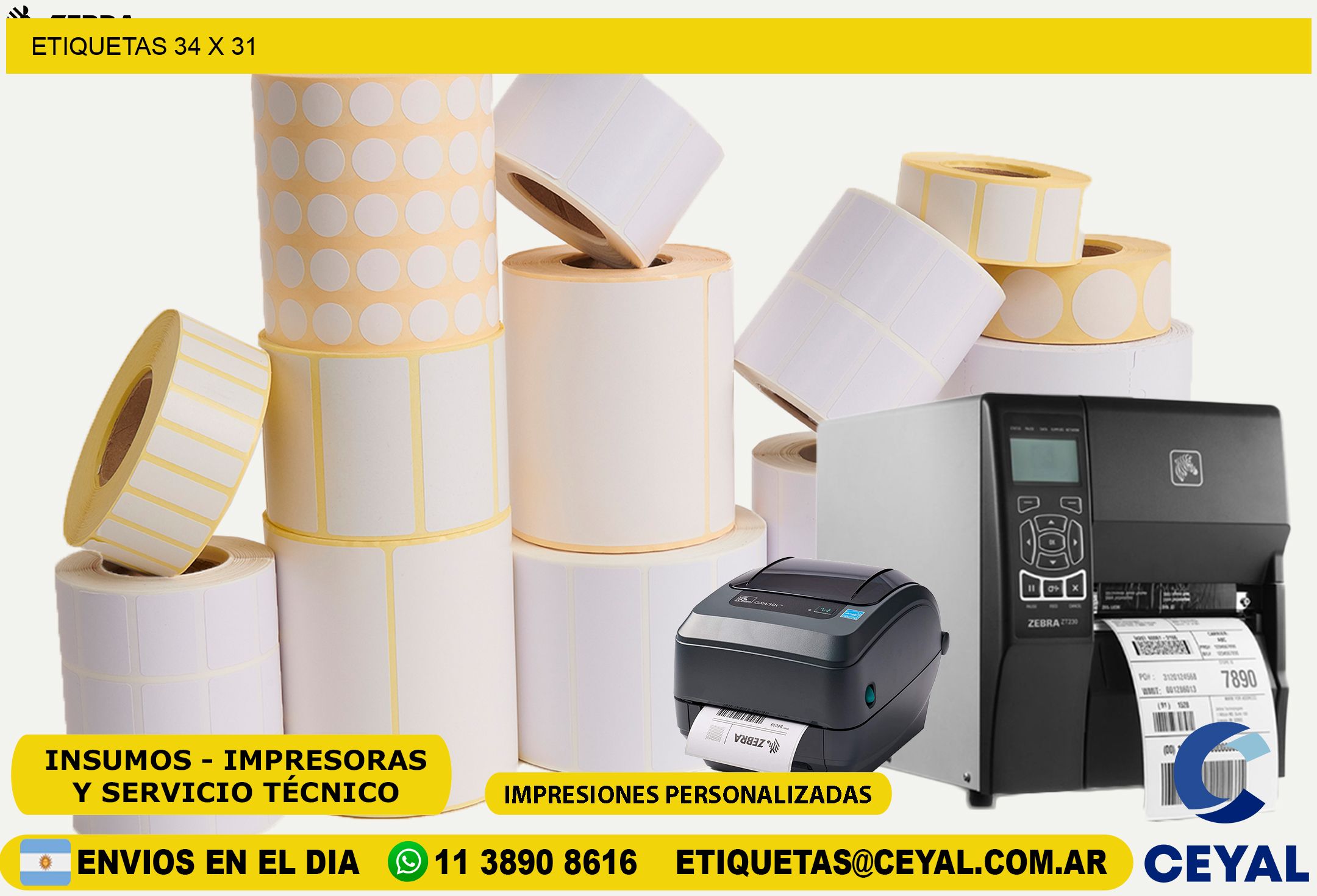 ETIQUETAS 34 x 31