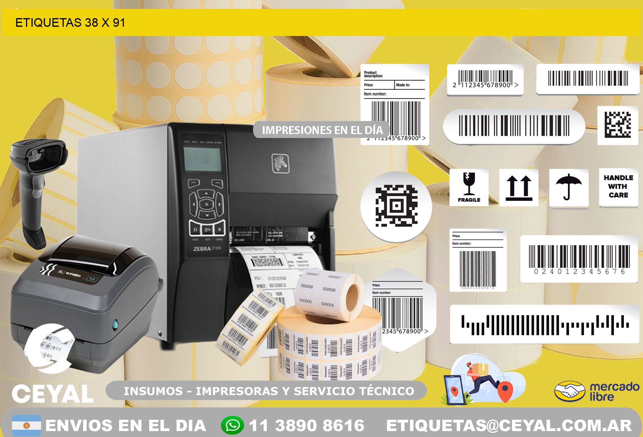 ETIQUETAS 38 x 91