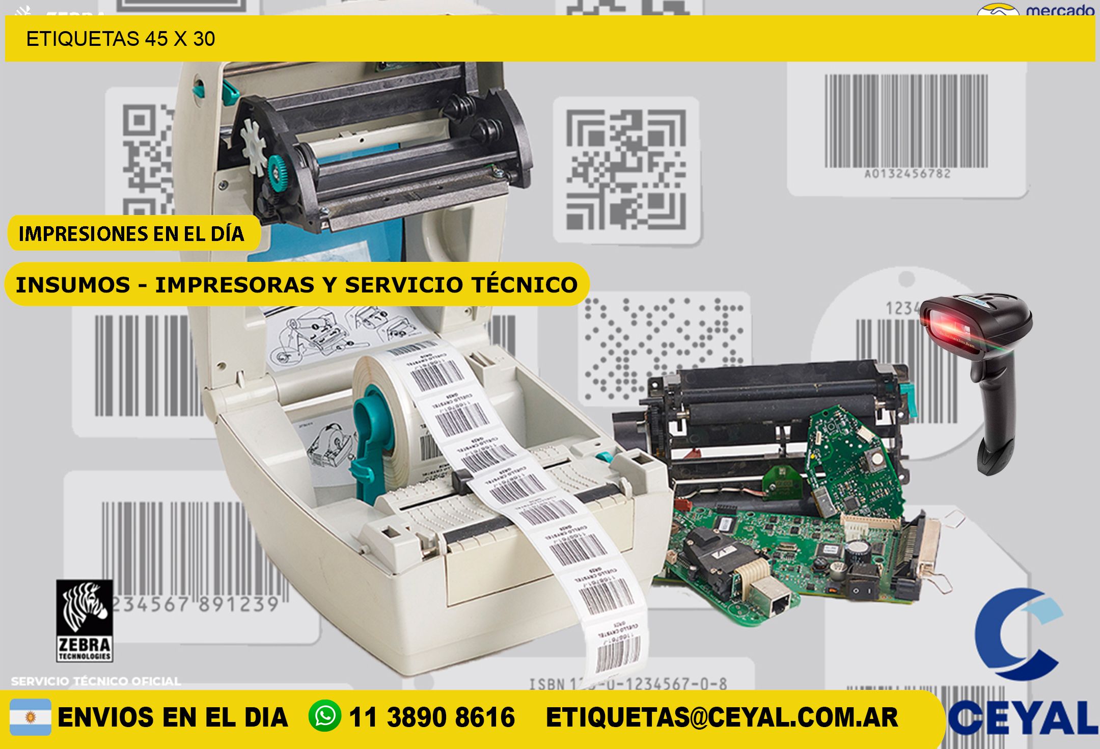 ETIQUETAS 45 x 30