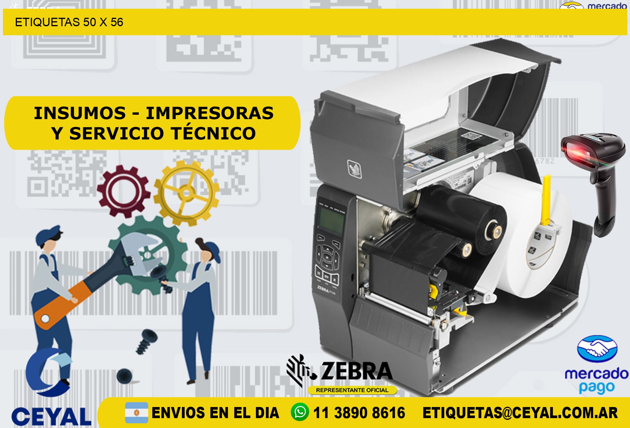 ETIQUETAS 50 x 56