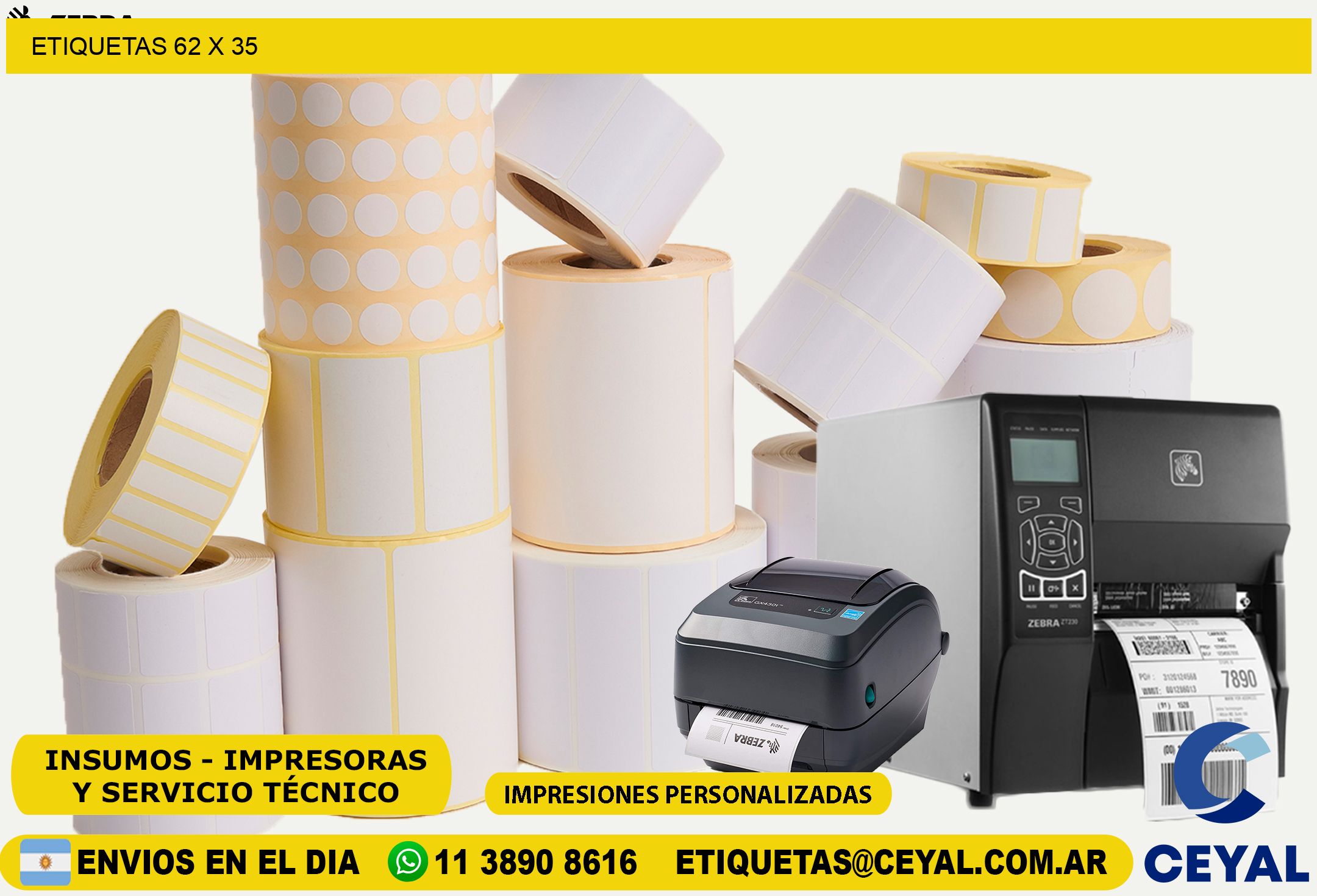 ETIQUETAS 62 x 35