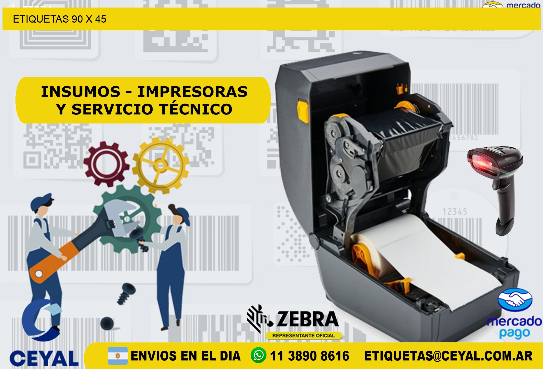 ETIQUETAS 90 x 45