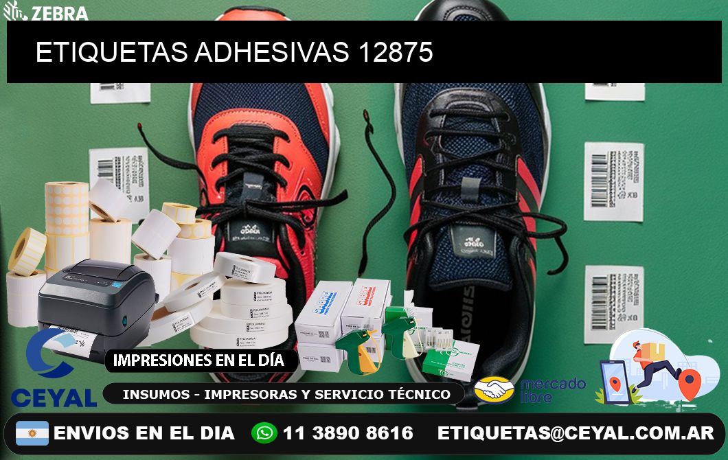 ETIQUETAS ADHESIVAS 12875